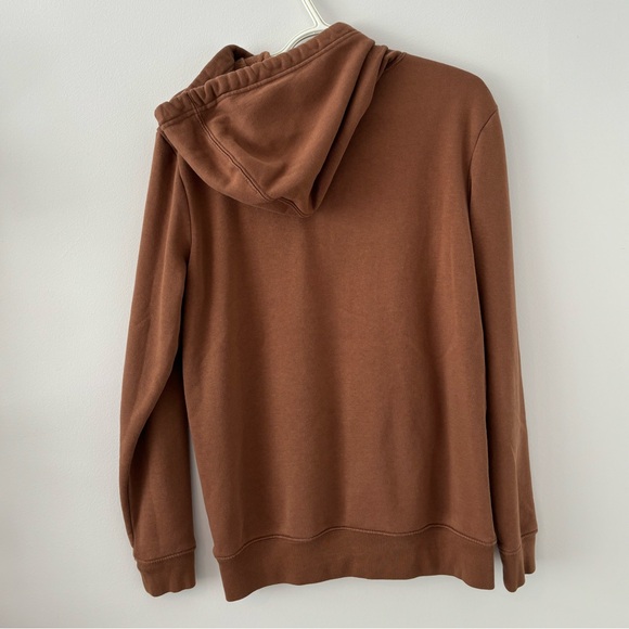 GAP- Brown/Tan arch logo hoodie - Picture 2 of 3